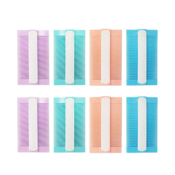 Lice Combs 8 Pack Nit Combs 4 Colors Lice Removal Combs Double Sided Teeth for Kids Adults Pets Head Lice Treatment