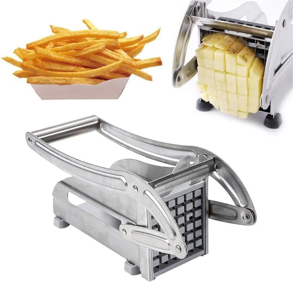 Fries Machine Fries Cutter Manual Potato Cutter Shredder French Fries Slicer Potato Chips Maker Meat Chopper Cutting Machine Kitchen Tools French Fries Slicer, jinyi2016SHOP-1998